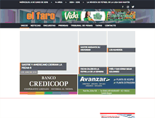 Tablet Screenshot of elfarodeportivo.com.ar